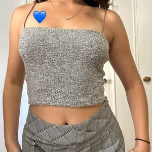💙 Garage Grey Crop Top Size Small
